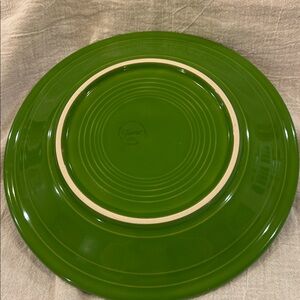 RETIRED Fiesta Ware SHAMROCK GREEN 2002-2021 Dinner Plate 10.5” x 1.25” Made USA